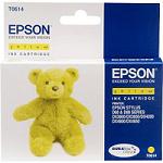 Original Epson Yellow Ink Cartridge 7ml C13T061440 T0614 - Free UK Delivery